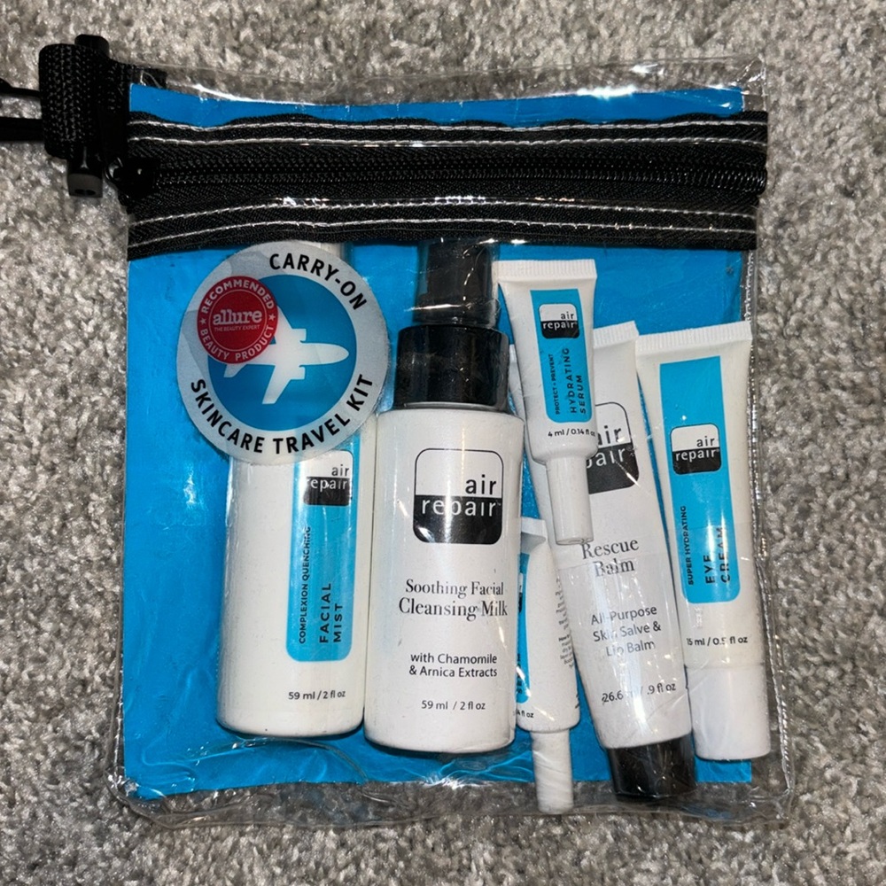 Air Repair skincare travel kit